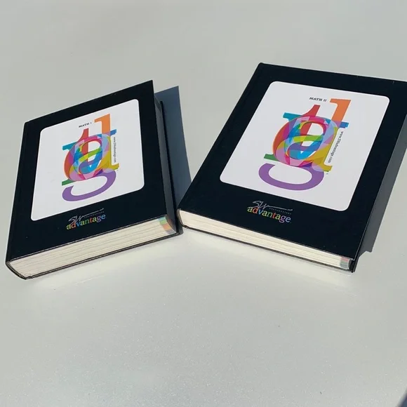 Southwestern Advantage Math I & Math II Books